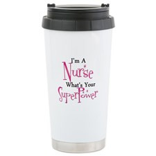 Super Nurse Stainless Steel Travel Mug for