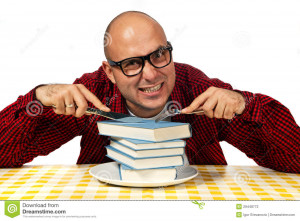 Business Man Sitting Office