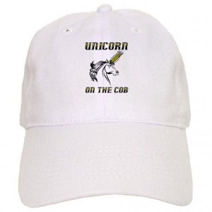... Quotes Gifts > Funny Quotes Hats & Caps > Unicorn On The Cob Corn Hat