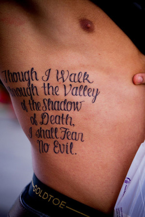 25 Divine Bible Quote Tattoos For 2013