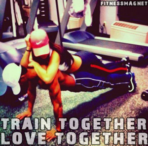 we train together we love together :)