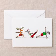 Fitness Christmas Card Greeting Cards for