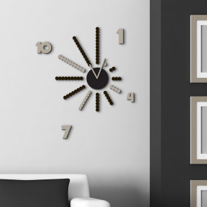 Home / Adhesive wall clocks / 3D Foam Clock Morse
