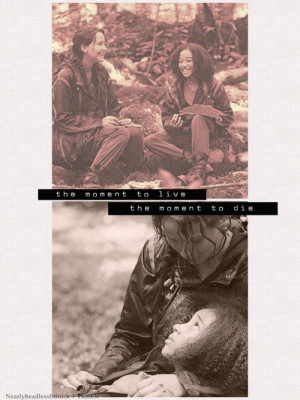 The Hunger Games Katniss and Rue