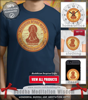 The Buddha Mediation gift set feature Buddha in the center of ...