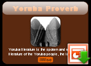 Yoruba Proverb Powerpoint