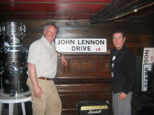 BluzDude and Rory Best (Pete's Brother) at the Casbah Club, Liverpool ...