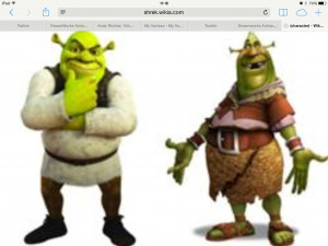 Shrek vs shrek