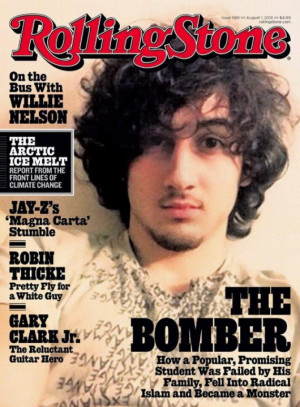 picture of Boston Marathon bombing suspect Dzhokhar Tsarnaev is on ...
