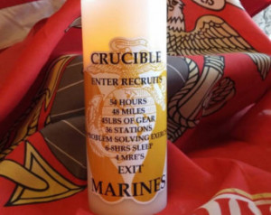USMC Crucible Candle
