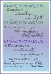 27 Mar 2012 . INSPIRATIONAL WORDS FOR CANCER PATIENTS . 