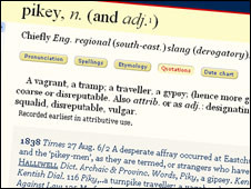 The OED says it's an offensive term
