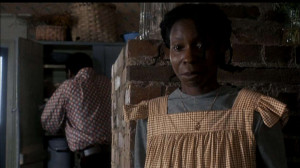 Whoopi Goldberg in The Color Purple as Celie Johnson