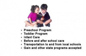 Day Care, preschool, Before and after school care Provider