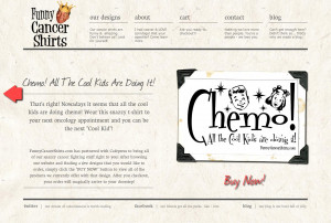 Funny Cancer T-Shirts for the Hipster Cancer Patient!