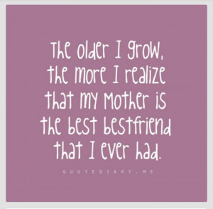 Mom Best Friend Quotes