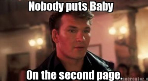 Dirty Dancing - Second Page Search Results