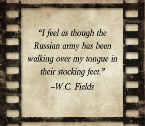 feel as though the Russian army has been walking over my tongue in ...