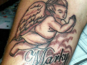 25 Wonderful Baby Angel Tattoos