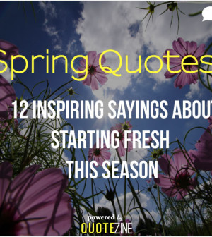 Spring Quotes