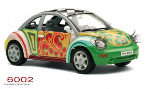 Toms Drag VW Beetle car miniature