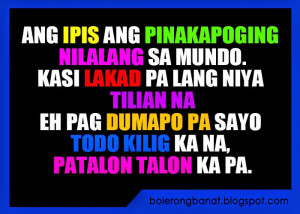 Tagalog Patama Quotes Sa Kaaway