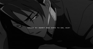 anime black and white sexy sad manga quotes lonely follow me hotd ...