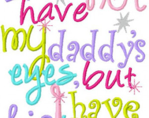 Daddy's Princess Daddy's Girl Embroidery Design I may not have daddy's ...