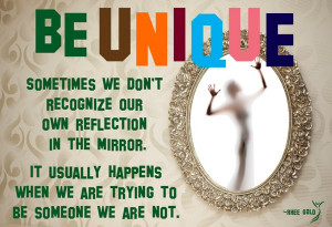 Rhee Gold Daily Inspiration: Be Unique