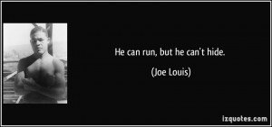 Joe Louis Quote