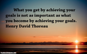 We all have goals that we want to attain.. but how do we put the goals ...
