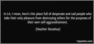 More Heather Donahue Quotes