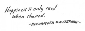 alexander supertramp quotes