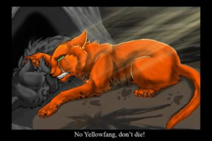 Poor yellowfang..... I feel bad for fireheart