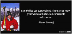More Nancy Greene Quotes