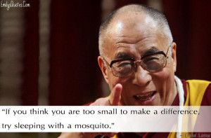 EmilysQuotesCom Dalai Lama Funny Difference Encouraging Wisdom. .Funny ...