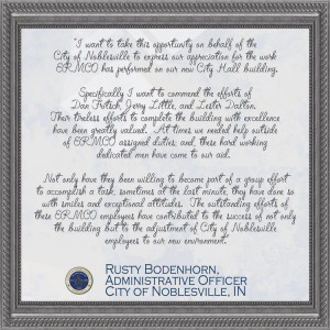 Rusty Bodenhorn, Administrative Officer - City of Noblesville, IN ...