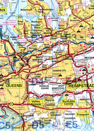 Long Island New York City Map