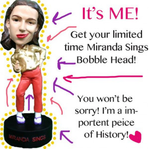 Miranda Bobble, Miranda Sings Coleen, Miranda Colleen, Miranda Singing ...