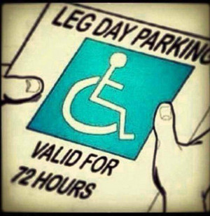 Leg Day Parking