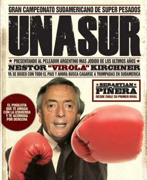 Néstor Kirchner, Moreno, Aníbal Fernández, Mauricio Macri, etc.