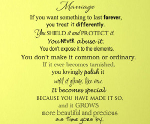 Marriage Wall Decal