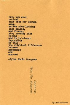 Typewriter Series #523 by Tyler Knott Gregson