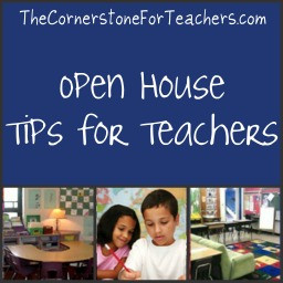 Open house tips for teachers
