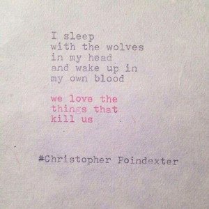 Christopher Poindexter quote