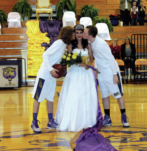 2015 Booneville High School Basketball Homecoming Queen Friday night ...