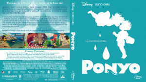 Ponyo Blu ray Cover