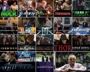 Found this on Stan's FB page. A collage of images from Stan's movie ...
