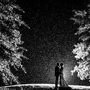 How to Get Gorgeous Wedding Photos in the Rain
