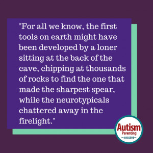 autism quote first tools firelight